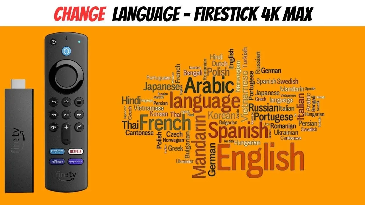 Navigating the Preferencias and Idioma settings on Firestick blindly