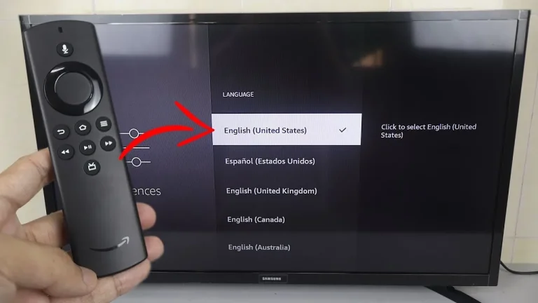 Why is my Firestick displaying in Spanish?